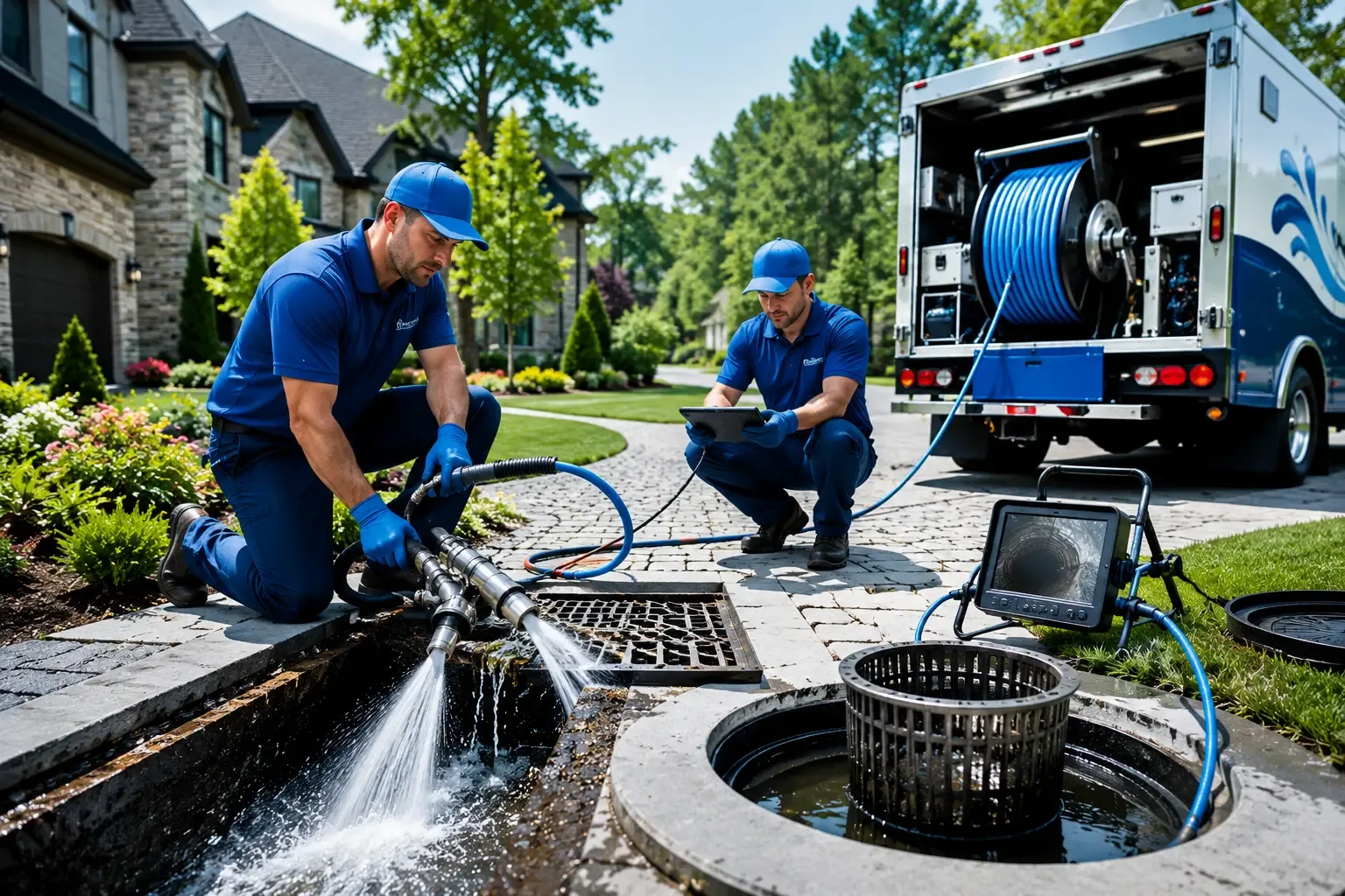 Local outdoor drain cleaning professionals in Prentiss, MS